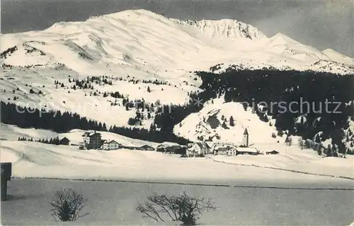AK / Ansichtskarte Parpan mit Staetzerhorn Parpan