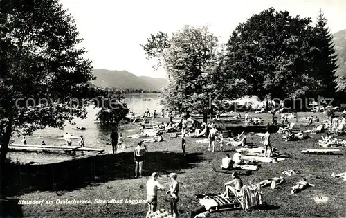 AK / Ansichtskarte Steindorf_Ossiacher_See Strandbad Laggner Steindorf_Ossiacher_See