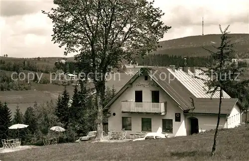 AK / Ansichtskarte Oberwarmensteinach Berg Cafe Hempelsberg Oberwarmensteinach