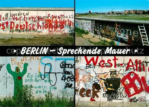 AK / Ansichtskarte Berliner_Mauer_Berlin_Wall  Berliner_Mauer