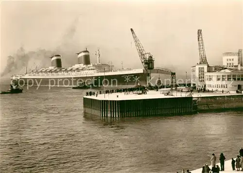 AK / Ansichtskarte Dampfer_Oceanliner M.S. United States  Dampfer Oceanliner