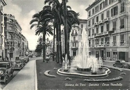 AK / Ansichtskarte San_Remo Corso Mombello  San_Remo