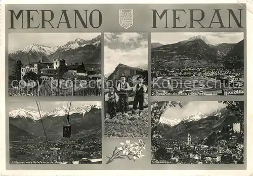 AK / Ansichtskarte Meran_Merano Schloss Rametz Rennplatz  Meran Merano