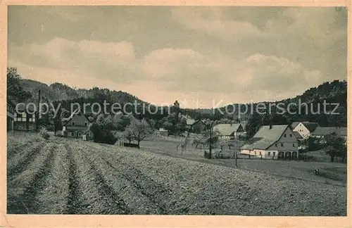 AK / Ansichtskarte Neujonsdorf Schalkstein zwischen Nonnenfelsen und Muehlsteinbruecke Neujonsdorf