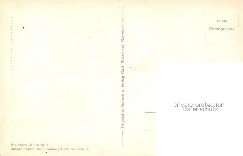 AK / Ansichtskarte Garmisch Partenkirchen Marktplatz mit Zugspitzgruppe Wettersteingebirge Garmisch Partenkirchen