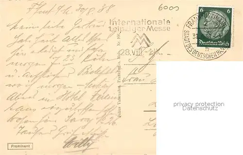 AK / Ansichtskarte Frankfurt_Main Schauspielhaus Frankfurt Main