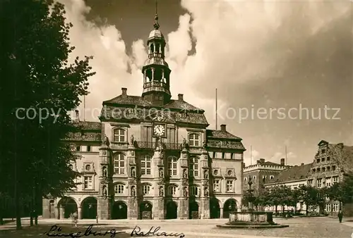 AK / Ansichtskarte Lueneburg Rathaus Lueneburg