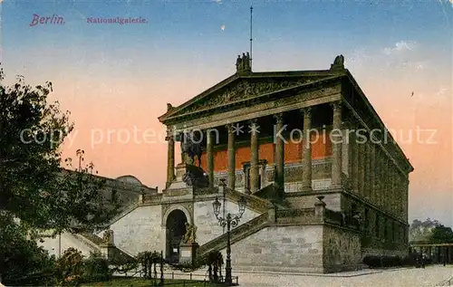 AK / Ansichtskarte Berlin Nationalgalerie Berlin