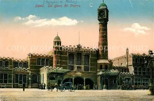 AK / Ansichtskarte Gand_Belgien La Gare Saint Pierre Gand Belgien