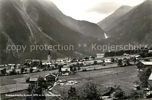 AK / Ansichtskarte Krimml Sommerfrische Alpen Krimml