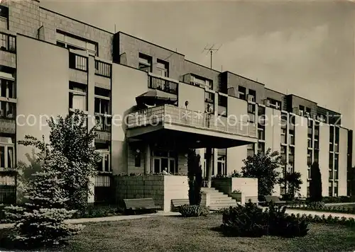 AK / Ansichtskarte Lazne_Podebrady Sanatorium Maj Lazne Podebrady