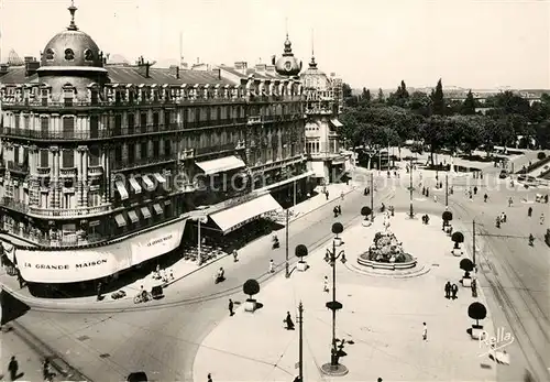 AK / Ansichtskarte Montpellier_Herault Place de la Comedie Montpellier Herault