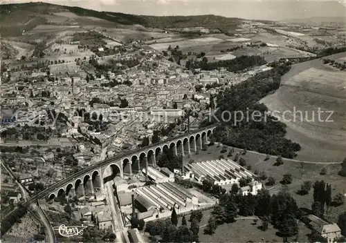 AK / Ansichtskarte Tarare Fliegeraufnahme Viaduc Quartier deu Serroux Tarare
