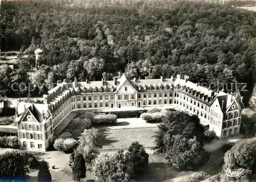 AK / Ansichtskarte Angicourt Fliegeraufnahme Sana Villemin Pavillon A Angicourt