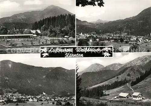 AK / Ansichtskarte Weissbriach Fliegeraufnahme Weissbriach