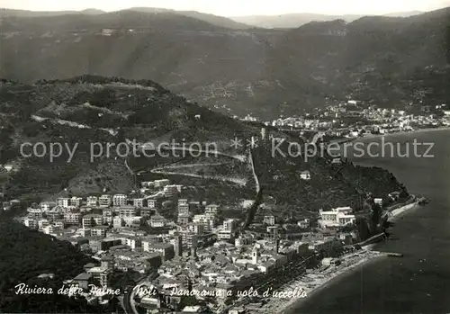 AK / Ansichtskarte Noli Fliegeraufnahme Riviera delle Palme Noli