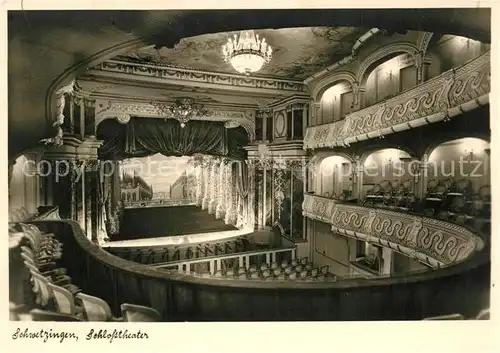 AK / Ansichtskarte Schwetzingen Schlosstheater Schwetzingen