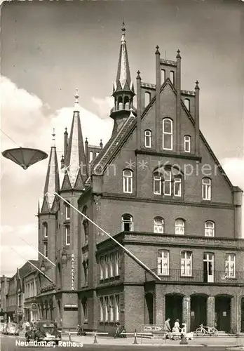AK / Ansichtskarte Neumuenster_Schleswig Holstein Rathaus Neumuenster