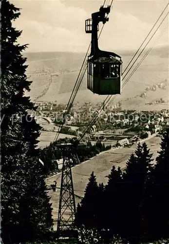 AK / Ansichtskarte Oberwiesenthal_Erzgebirge Seilbahn Oberwiesenthal Erzgebirge