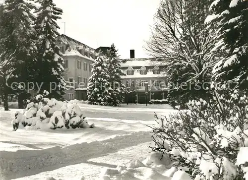 AK / Ansichtskarte Bad_Brambach Park mit Vogtlandhaus Bad_Brambach