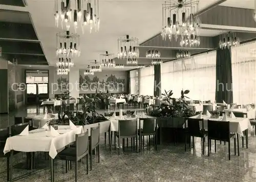 AK / Ansichtskarte Oberhof_Thueringen Interhotel Panorama Restaurant Rennsteig Oberhof Thueringen