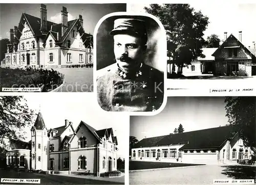 AK / Ansichtskarte Neuvy sur Barangeon Pavillons Soldat Neuvy sur Barangeon