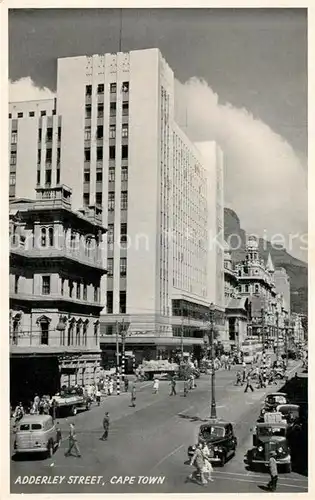 AK / Ansichtskarte Cape_Town_Kaapstad_Kapstadt Adderley Street Cape_Town