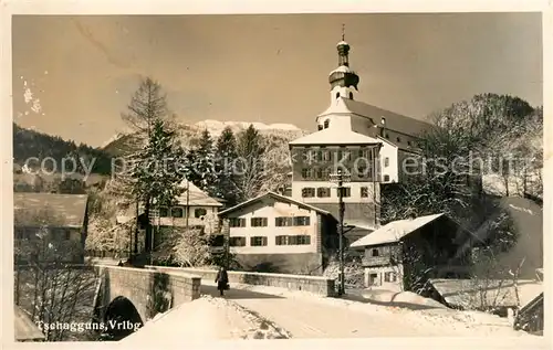 AK / Ansichtskarte Tschagguns_Vorarlberg Brueckenpartie Tschagguns Vorarlberg
