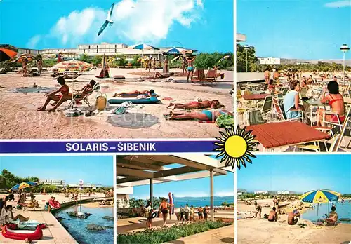 AK / Ansichtskarte Sibenik Strandpartien Sibenik