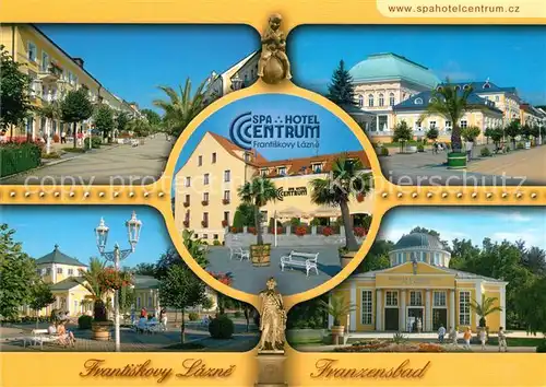 AK / Ansichtskarte Frantiskovy_Lazne Spa Hotel Centrum Details Frantiskovy_Lazne