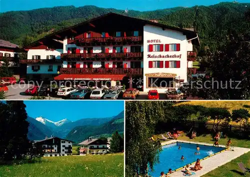 AK / Ansichtskarte Reischach_Bruneck Hotel Reischacherhof Schwimmbad Reischach Bruneck