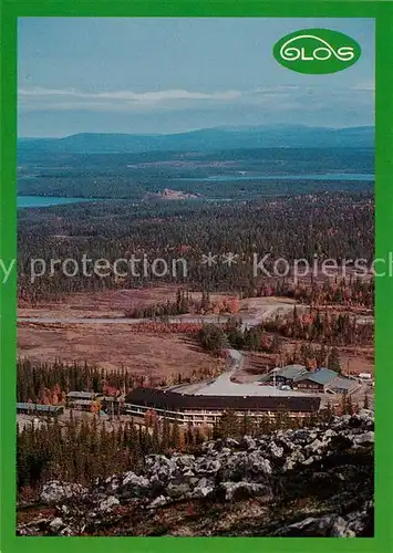 AK / Ansichtskarte Muonio_Lapland Fliegeraufnahme 