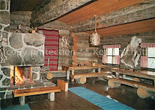 AK / Ansichtskarte Kaamanen Lomakylae Muotkan Ruoktu Peldojoki Karigasniementie 