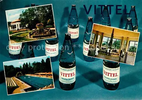 AK / Ansichtskarte Vittel Ville de sante Schwimmbad Trinkbrunnen Vittel