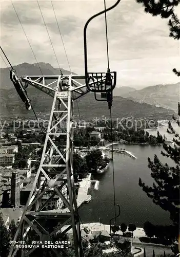 AK / Ansichtskarte Riva_del_Garda Seggiovia Bastione Riva_del_Garda