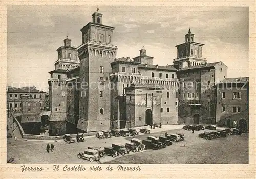 AK / Ansichtskarte Ferrara Il Castello visto da Merrodi Ferrara