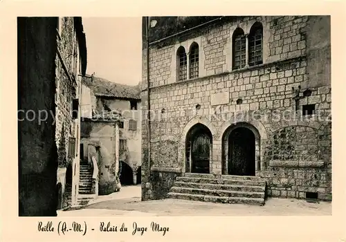 AK / Ansichtskarte Peille Palais du Juge Mage Peille