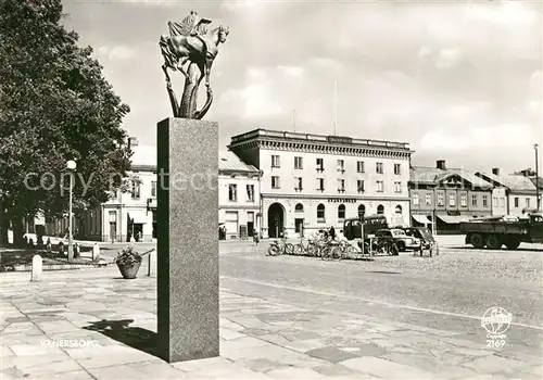 AK / Ansichtskarte Vaenersborg Stadtplatz Monument Vaenersborg