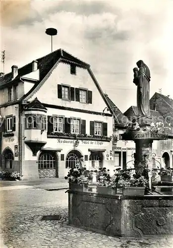 AK / Ansichtskarte Chatenois_Selestat Erstein Hotel de lAigle La Maison de confiance centenaire au pied du Haut Koenigsbourg Chatenois