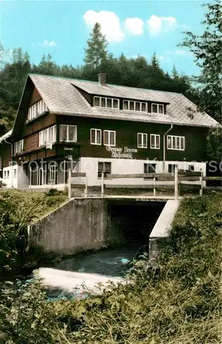 AK / Ansichtskarte Bonndorf_Schwarzwald Gasthaus Pension Walkenmuehle Steinatal Bonndorf Schwarzwald