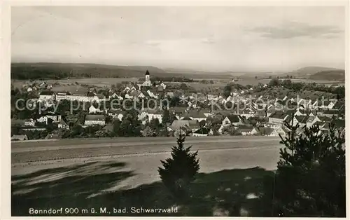 AK / Ansichtskarte Bonndorf_Schwarzwald Panorama Bonndorf Schwarzwald