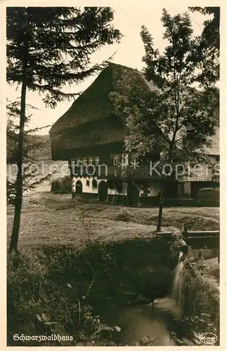 AK / Ansichtskarte Bonndorf_Schwarzwald Schwarzwaldhaus Bonndorf Schwarzwald