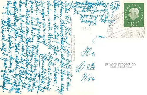 AK / Ansichtskarte Bonndorf_Schwarzwald Rathaus Brunnen Klamm Schloss Freibad Wutachschlucht Lindenbuck Aussichtspunkt Fliegeraufnahme Bonndorf Schwarzwald