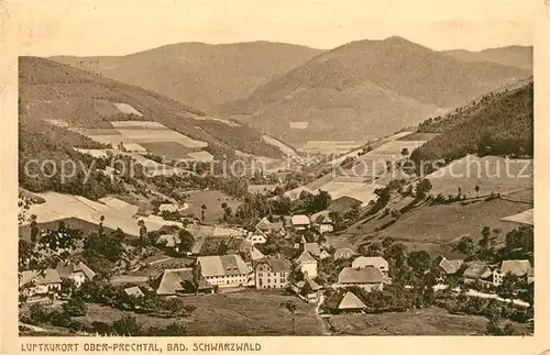 AK / Ansichtskarte Oberprechtal Panorama Luftkurort im Schwarzwald Oberprechtal