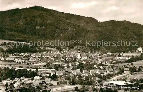 AK / Ansichtskarte Kollnau Panorama Elztal Schwarzwald Kollnau
