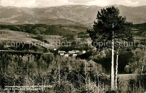 AK / Ansichtskarte Oberbiederbach Panorama Hoehenerholungsort Schwarzwald Oberbiederbach
