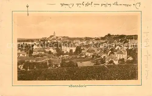 AK / Ansichtskarte Bonndorf_Schwarzwald Panorama Bonndorf Schwarzwald