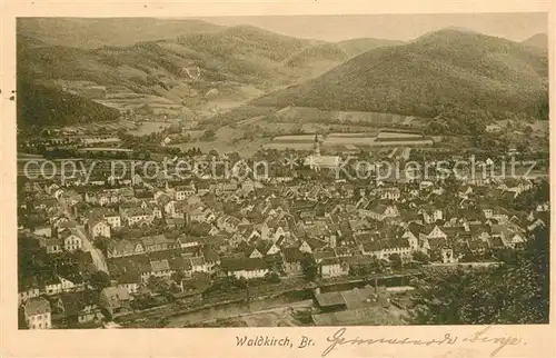 AK / Ansichtskarte Waldkirch_Breisgau Panorama Schwarzwald Waldkirch Breisgau