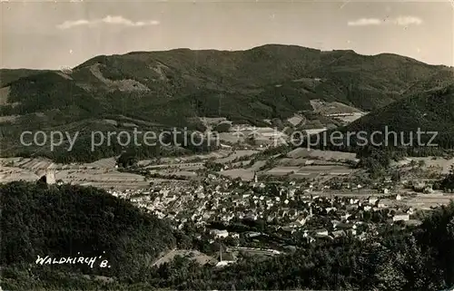 AK / Ansichtskarte Waldkirch_Breisgau Panorama Schwarzwald Waldkirch Breisgau