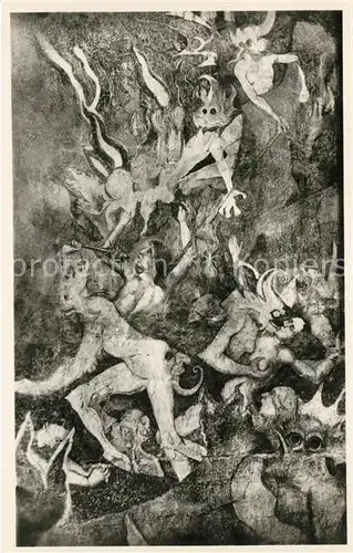 AK / Ansichtskarte Breisach_Rhein Fresken im St Stephansmuenster Breisach Rhein